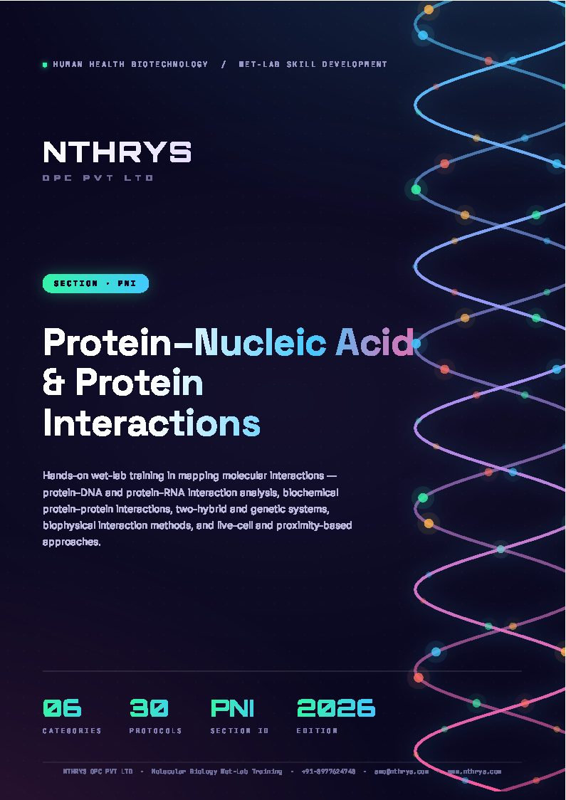 Protein-Nucleic Acid and Protein Interactions