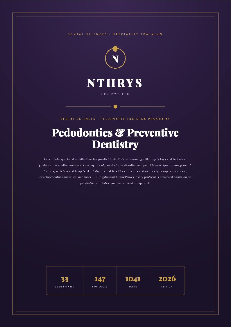 Pedodontics and Preventive Dentistry