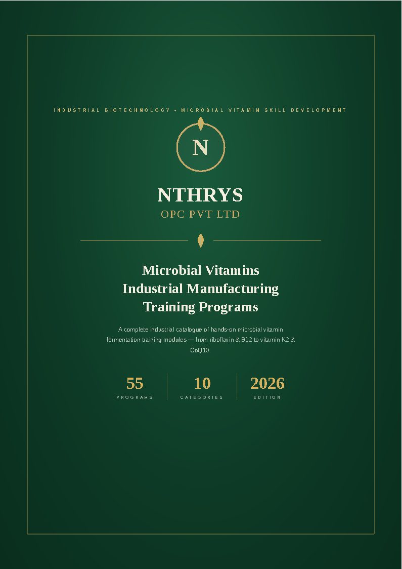 Microbial Vitamins Industrial Manufacturing Training Programs
