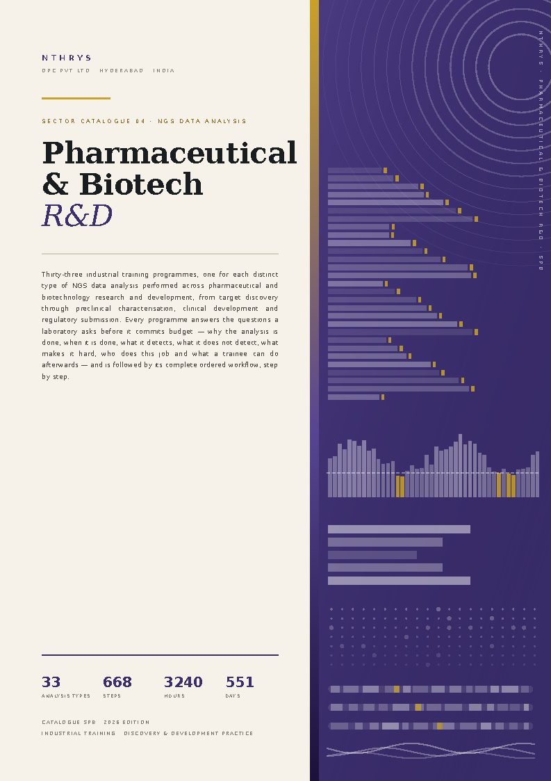 Pharmaceutical and Biotech R&D NGS Training