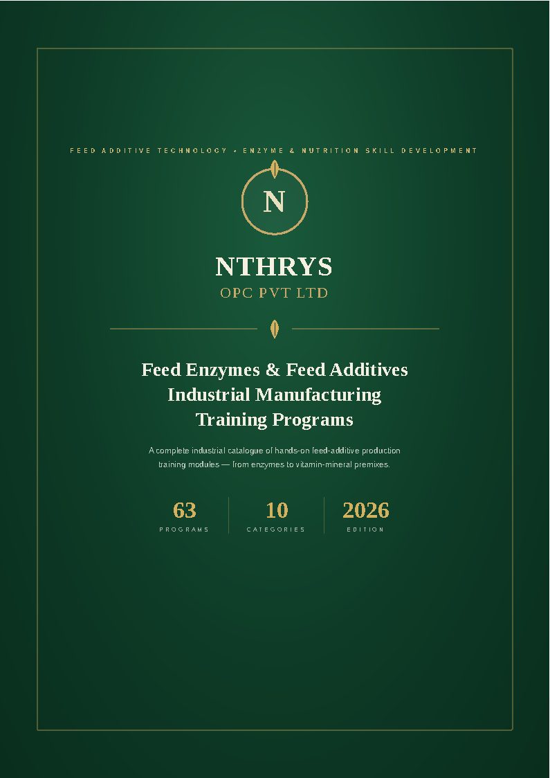 Feed Enzymes and Feed Additives Industrial Manufacturing Training Programs