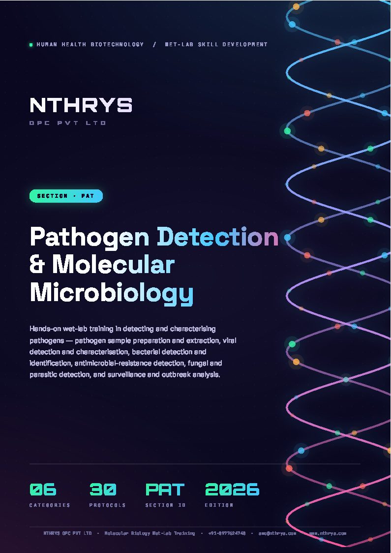 Pathogen Detection and Molecular Microbiology