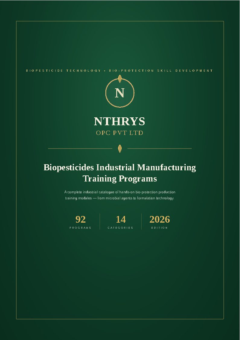Biopesticides Industrial Manufacturing Training Programs