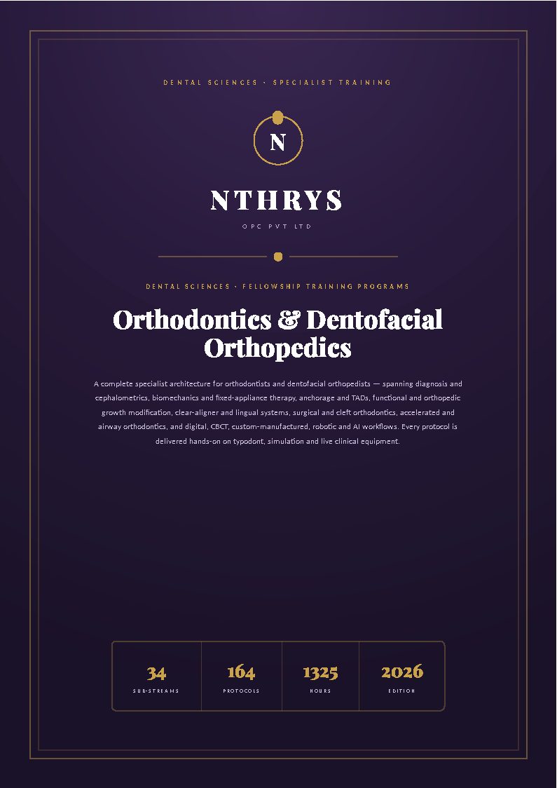 Orthodontics and Dentofacial Orthopedics