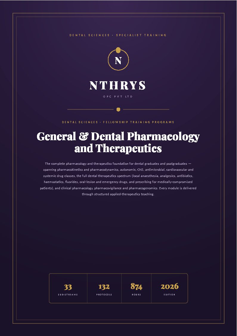 General and Dental Pharmacology and Therapeutics