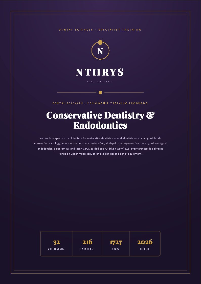 Conservative Dentistry and Endodontics