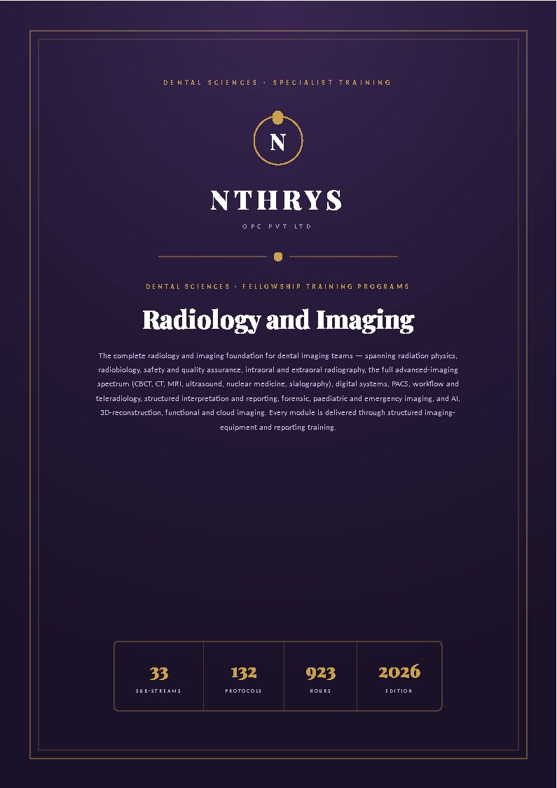 Dental Radiology and Imaging Training Programs