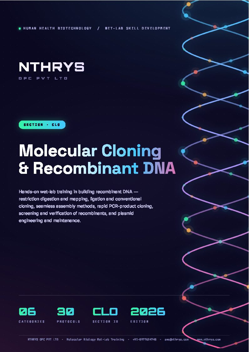Molecular Cloning and Recombinant DNA
