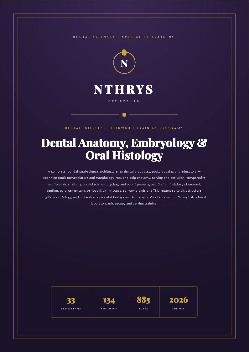 Dental Anatomy Embryology and Oral Histology