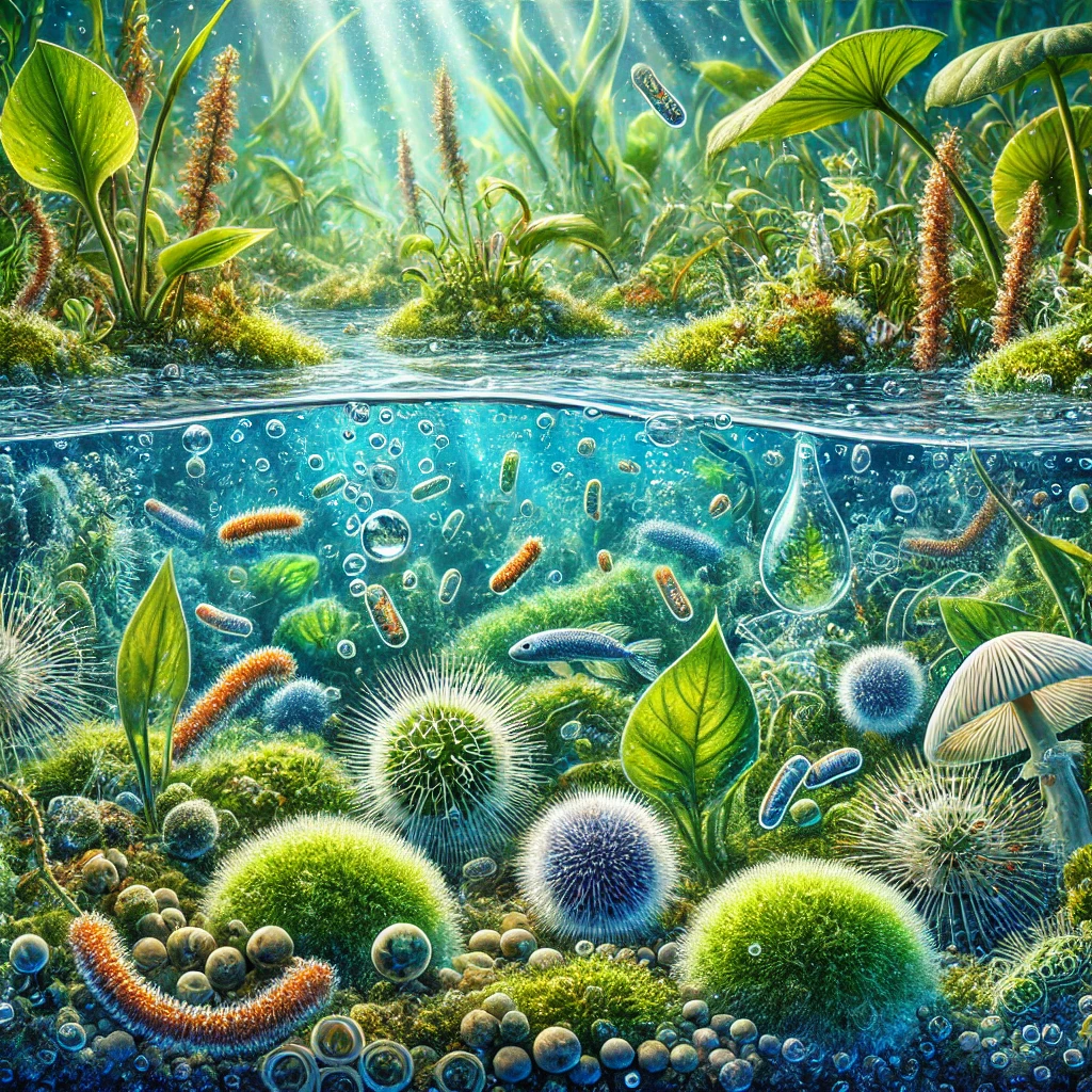 Aquatic biofertilizers