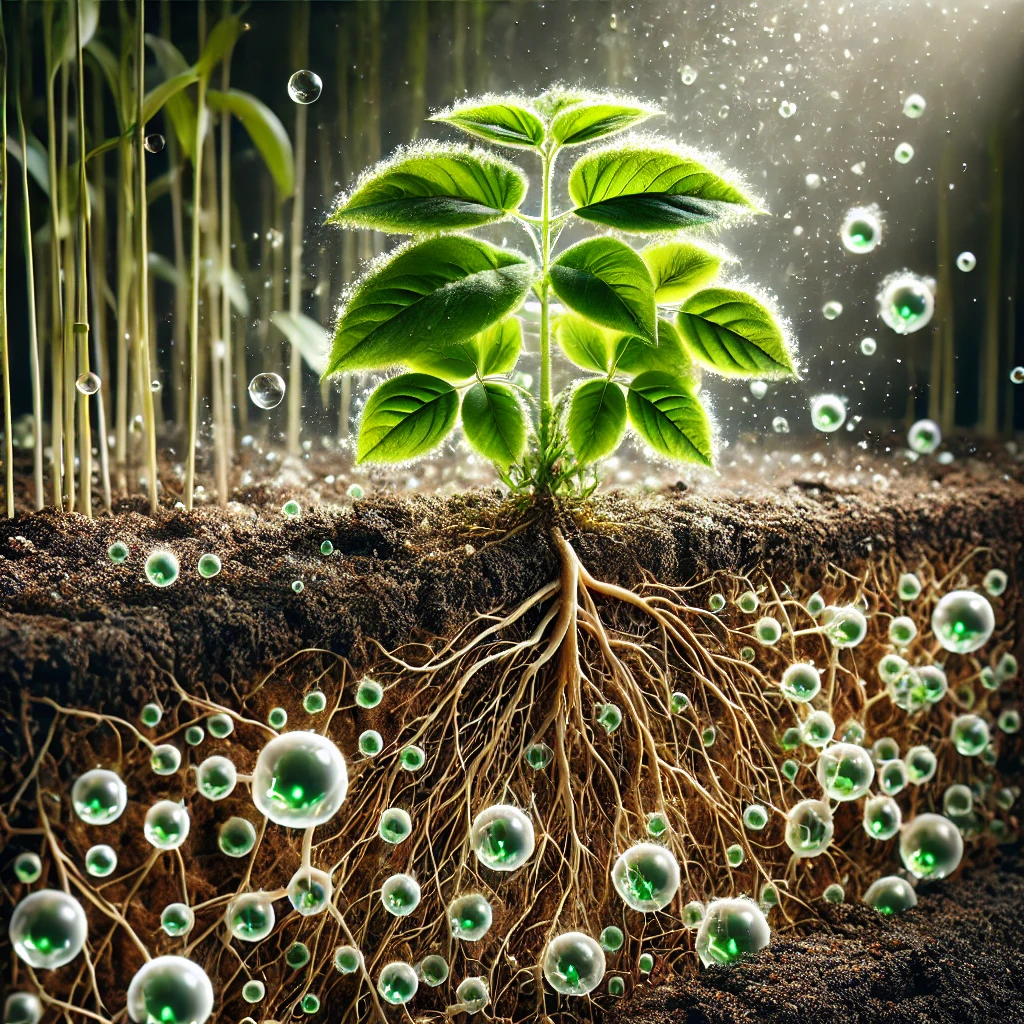 Carbon-sequestering biofertilizers