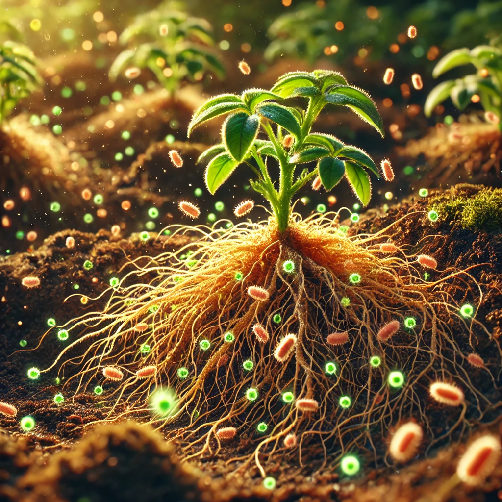 Plant growth-promoting rhizobacteria (PGPR) 